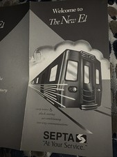 1990s The  New El Frankford Philadelphia Brochure SEPTA Brochure picture