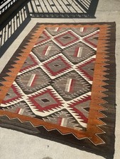 Beautiful Antique 1920s Navajo Red Mesa Rug, 58”x78”, Ex. Condition, Buy It Now picture
