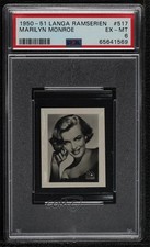 1950-51 Langa Ramserien Film Stars Marilyn Monroe #517 PSA 6 04le picture