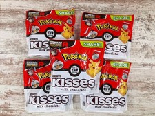 Pokemon Hershey's Kisses Share Pack Special Edition Collectible 5 Bag Lot picture