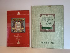 Vintage Set 2 Minnesota Restaurant & Cafe Menus 1950’s MCM picture