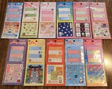 Vintage San-X Nyan Nyan Nyanko Sticky Tabs And Memos Early 2000s picture