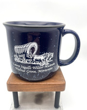Laura Ingalls Wilder Museum Coffee Mug Walnut Grove Minnesota 14oz Speckle B82 picture