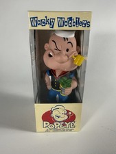 Vintage 2000 Funko Popeye Wacky Wobblers Wobble Head Toy Bobblehead NIB (READ) picture
