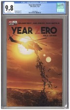 Year Zero V2 #1 CGC 9.8 1st First Print Edition AWA Studios 2020 Kaare Andrews picture
