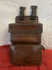 WW2 German Leather Medical Pouch Rare Wehrmacht Kavallerie dny 1941 Bollmann picture