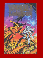Vampirella Lady Death #1 1999 Gold Foil Limited Edition Nelson Cover picture