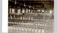 TEXTILE FACTORY boonville ny c1910 postcard new york real photo rppc interior picture