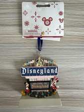Disney Parks Welcome To Disneyland Christmas Ornament Mickey & Minnie Mouse 2026 picture
