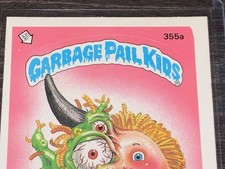 1987 Topps Garbage Pail Kids Series 9 355a Beasty Boyd MUTATION Error Card OS9 picture