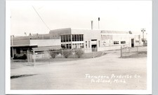 THOMPSON PRODUCTS CO portland mi c1950s postcard michigan real photo rppc plant picture