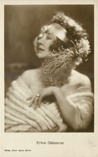 Erika Glässner RPPC German Silent Film Actress Portrait Verlag Ross Postcard picture