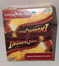 New 2008 Topps Indiana Jones Movie Sealed HOBBY BOX Autograph Sketch Foil Cards picture