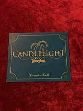Vintage 2000 Disneyland Candlelight Procession Program picture