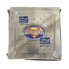 1994 SkyBox Superman Man of Steel Platinum Premium Edition Sealed Box picture