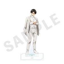 Attack on Titan Levi Acrylic Stand White Code Series Used Japan picture