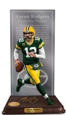 DANBURY MINT RARE AARON RODGERS NFL PACKERS LEGACY TRIBUTE FIGURINE NEW picture