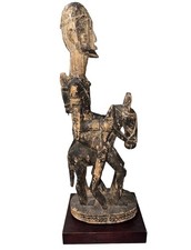 Vintage Dogon Horse and Rider Figure picture