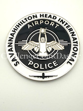 F63 Savannah Hilton Head International Airport Police Aviation Challenge Coin picture