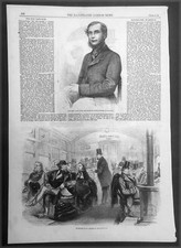 1861-65 Illustrated London News 5 x Antique Pages American Civil War People #1 picture