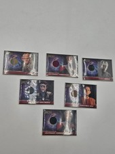 2003 Star Trek DS9 Complete From The Archives Costume Relic Set CC1-CC5 + Worf V picture