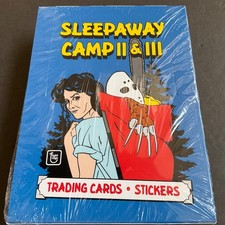 New Sealed Fright Rags - Sleepaway Camp 2 & 3 Box - Trading Cards  24 Packs picture
