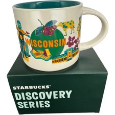 Starbucks Wisconsin Discovery Series 14oz Mug 2024 NEW IN BOX NIB picture