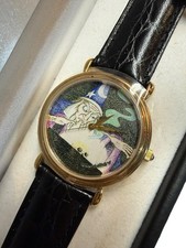 Vintage 90s Disney Original Art Watch Fantasia Yensid Sorcerer LE 50 NEW Battery picture