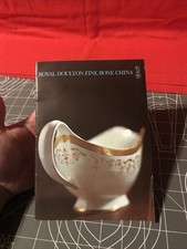 Vintage Royal Doulton Fine Bone China Booklet Extremely Rare Item picture