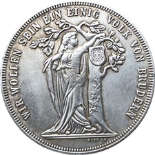 1868 Thaler Francis Joseph Third Shooting Festival picture