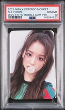SULLYOON NMIXX 1ST EP EXPERGO MOKKET VIDEO CALL BUBBLE GUM VER. GEM MINT PSA 10 picture