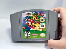 N64 Video Games Super Marió 64 For Nintendo 64 Console US Version picture