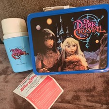 Vintage 1982 The Dark Crystal movie-themed metal lunchbox( SEE Description) picture