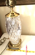 WATERFORD LEAD CRYSTAL/BRASS 23
