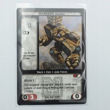 BattleTech CCG Trading Card Game Baboon Howler vintage single card picture