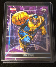 Topps 2026 Marvel Collectible Card Game Thanos #16 Non-Sport Trading Card #/75 picture