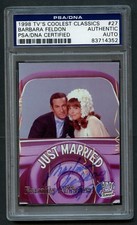 Barbara Feldon signed autograph auto 1998 Inkworks TV's Coolest #27 PSA picture