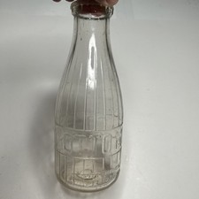 Rare Vintage Otto milk Co. Glass Embossed Quart Sized Milk Bottle Pittsburgh Pa. picture