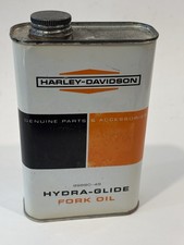 Vintage Harley Davidson Hydra-Glide Fork Oil Can Full picture