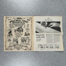 Vintage Chicago Tribune Peanuts Tribute Newspaper Section 2000 Charles Schulz picture