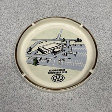 Vintage AAA Pennsylvania Reading-Berks Automobile Club Ashtray 6.5” picture