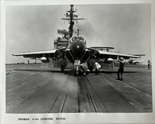 Vintage US Navy Military Aircraft Original 8x10 Kodak Photograph Aviation picture