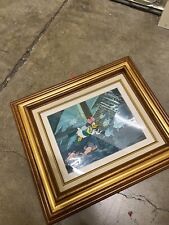 18x28 Framed Disney Studio Production 2 Layered Daisy Duck Cell VERY RARE picture