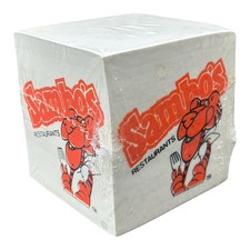 RARE Vintage Sambo’s Restaurants Memo Pad SEALED picture