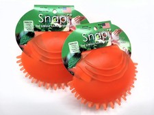 Snapi The Single Handed Salad Server, Tangerine, Rubber, Pack of 2 picture