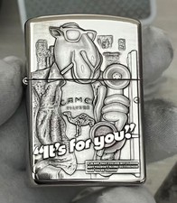 Zippo Lighter Camel Its For Just You Silver Windproof New picture