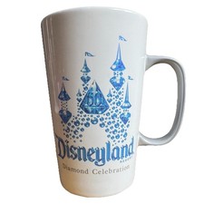Disneyland X Starbucks 60th Diamond Anniversary Mug BNIB Castle & Starbucks Logo picture