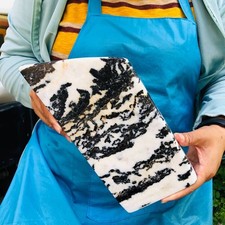 7.96LB Natural Beautiful Zebra Calcite Crystal Mineral Specimen Healing 2176 picture