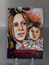 Horror Legends Masterpieces Triple Panel Sketch Card 1/1 Halloween Michael Myers picture