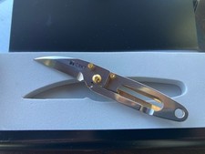 CRKT Rare Version P.E.C.K. Knife, New with Case & Box, Columbia River 5520G picture